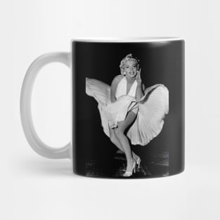 Marilyn Monroe Dress Blowing Up in Seven Year Itch Print Mug